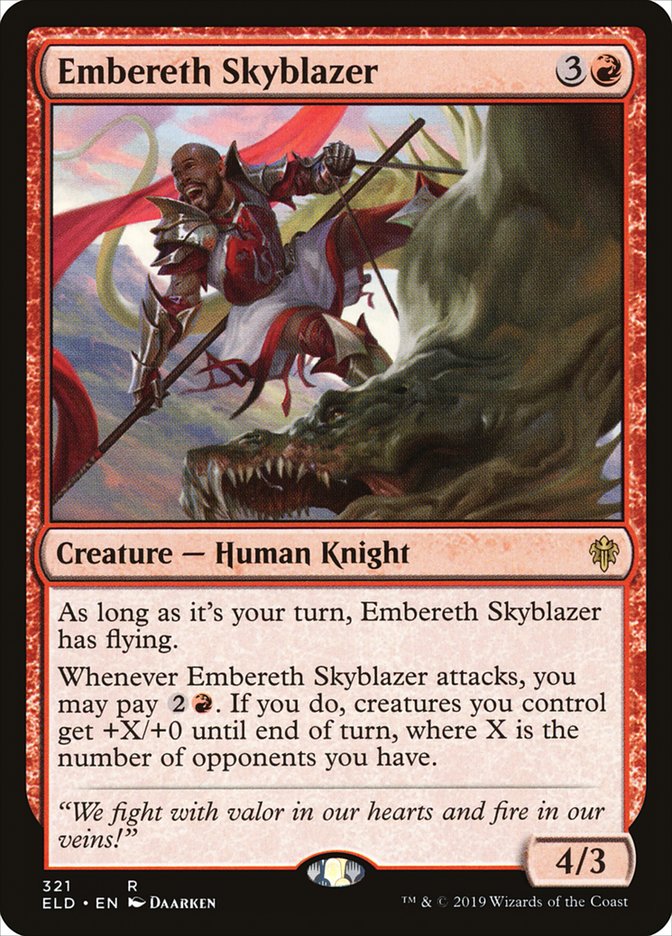 Embereth Skyblazer [Throne of Eldraine] | Gaming Infinity