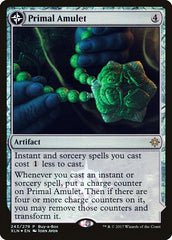 Primal Amulet // Primal Wellspring (Buy-A-Box) [Ixalan Treasure Chest] | Gaming Infinity