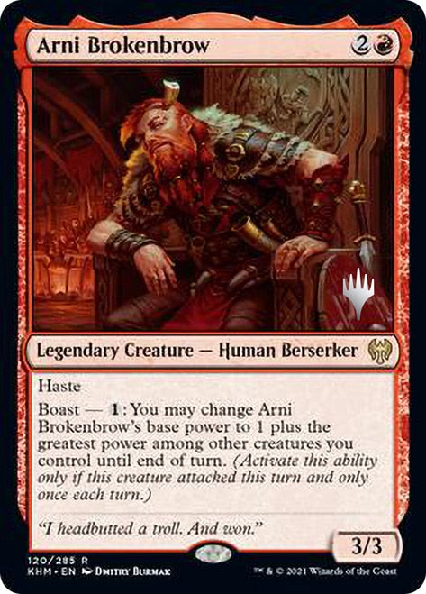 Arni Brokenbrow [Kaldheim Promo Pack] | Gaming Infinity