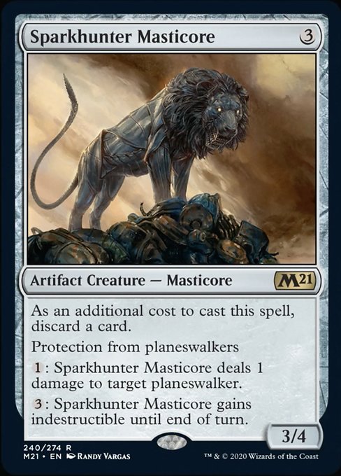 Sparkhunter Masticore [Core Set 2021] | Gaming Infinity
