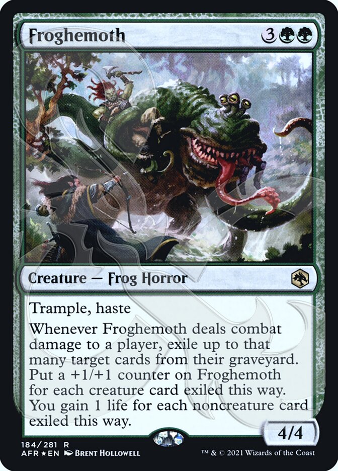 Froghemoth (Ampersand Promo) [Dungeons & Dragons: Adventures in the Forgotten Realms Promos] | Gaming Infinity