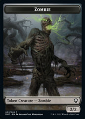 Soldier // Zombie Double-sided Token [Dominaria United Tokens] | Gaming Infinity