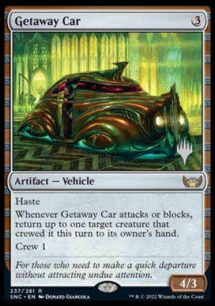 Getaway Car (Promo Pack) [Streets of New Capenna Promos] | Gaming Infinity