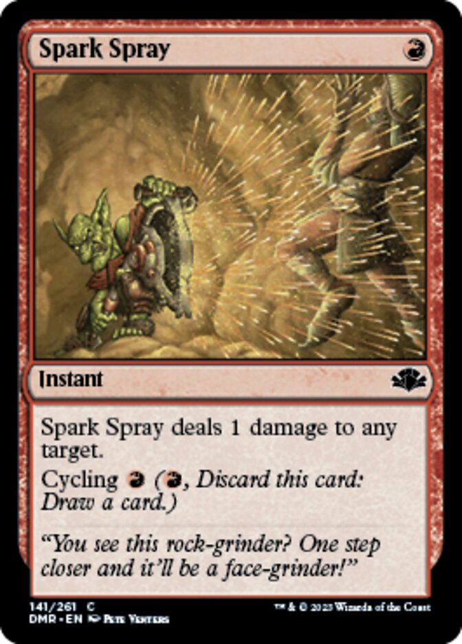 Spark Spray [Dominaria Remastered] | Gaming Infinity