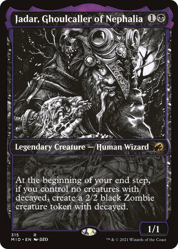 Jadar, Ghoulcaller of Nephalia (Showcase Eternal Night) [Innistrad: Midnight Hunt] | Gaming Infinity