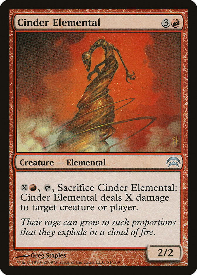 Cinder Elemental [Planechase] | Gaming Infinity