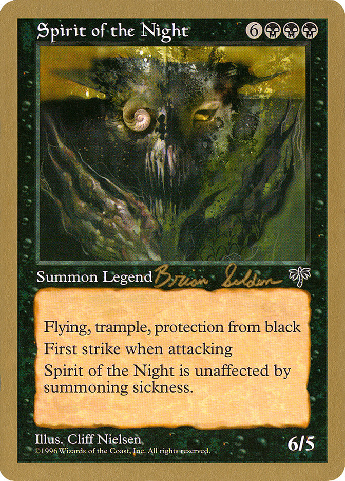 Spirit of the Night (Brian Selden) [World Championship Decks 1998] | Gaming Infinity