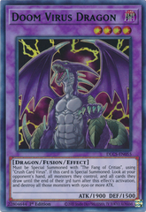 Doom Virus Dragon (Blue) [DLCS-EN055] Ultra Rare | Gaming Infinity