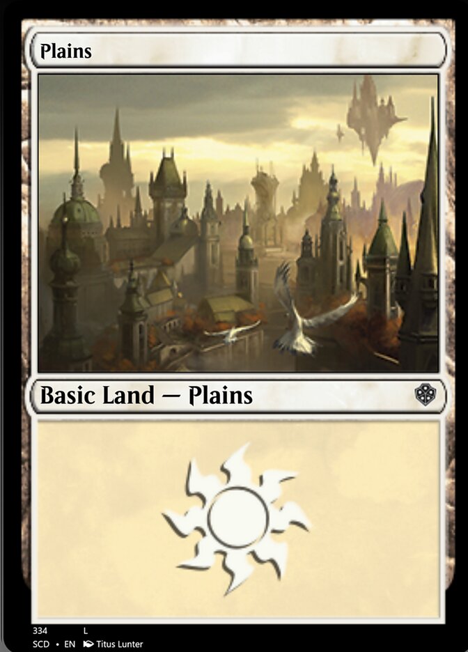 Plains (334) [Starter Commander Decks] | Gaming Infinity