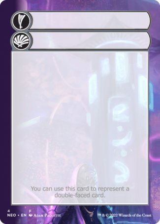 Helper Card (4/9) [Kamigawa: Neon Dynasty Tokens] | Gaming Infinity