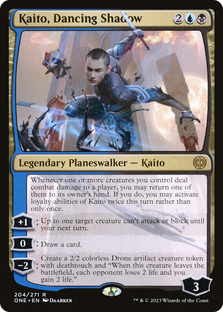 Kaito, Dancing Shadow [Phyrexia: All Will Be One] | Gaming Infinity