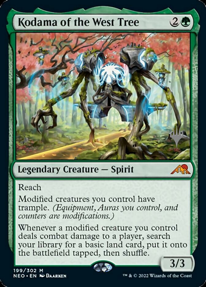 Kodama of the West Tree (Promo Pack) [Kamigawa: Neon Dynasty Promos] | Gaming Infinity