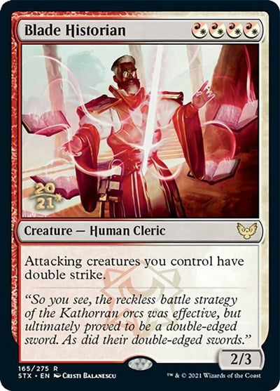 Blade Historian [Strixhaven: School of Mages Prerelease Promos] | Gaming Infinity