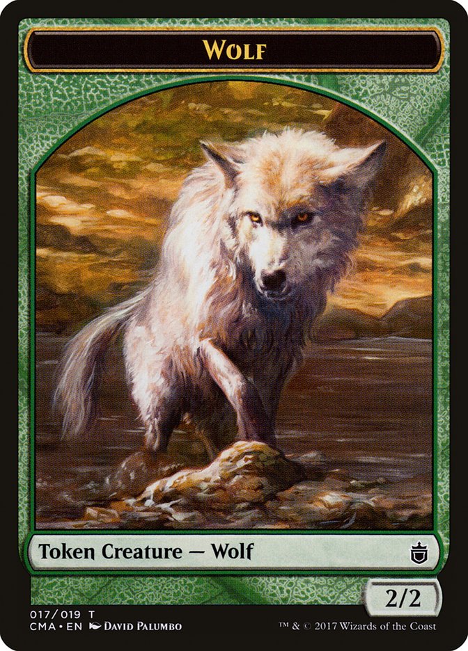 Wolf (017/019) [Commander Anthology Tokens] | Gaming Infinity