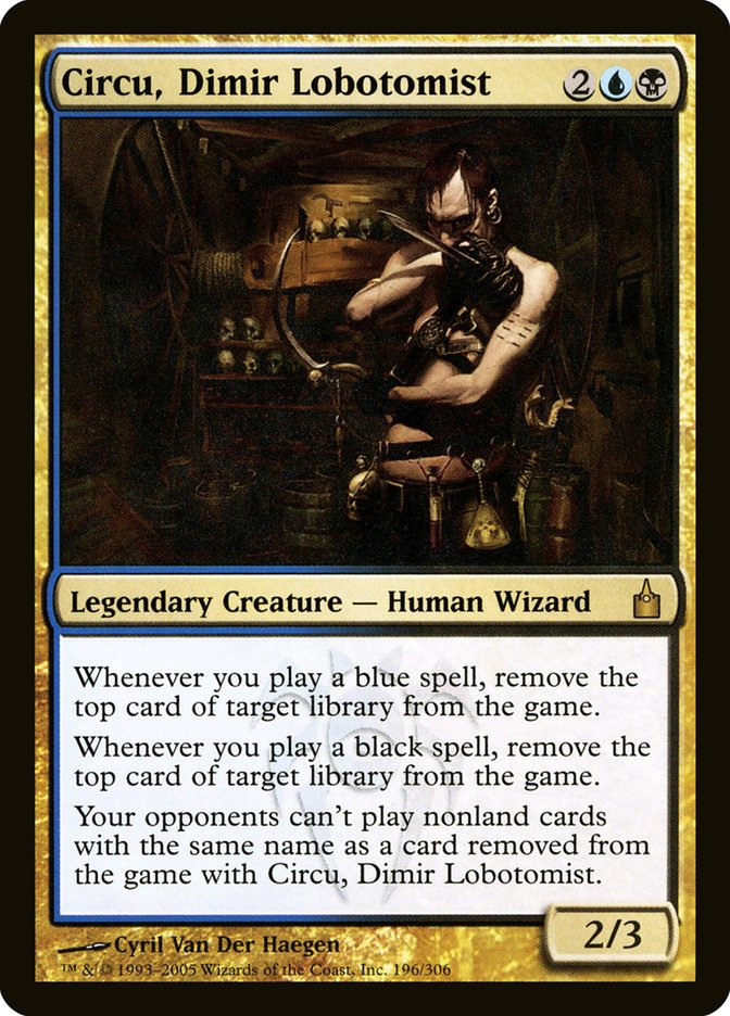 Circu, Dimir Lobotomist [Ravnica: City of Guilds] | Gaming Infinity