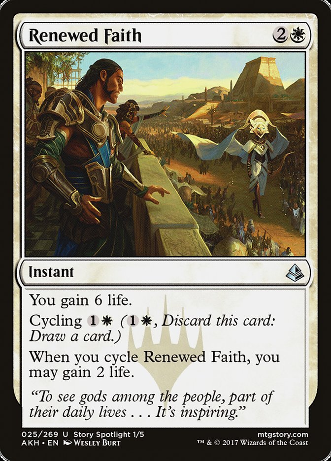 Renewed Faith [Amonkhet] | Gaming Infinity