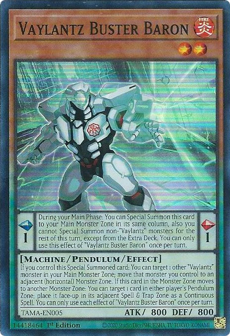 Vaylantz Buster Baron [TAMA-EN005] Super Rare | Gaming Infinity