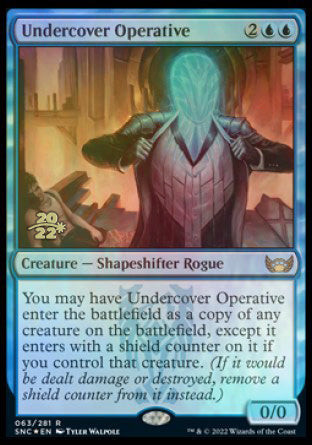 Undercover Operative [Streets of New Capenna Prerelease Promos] | Gaming Infinity