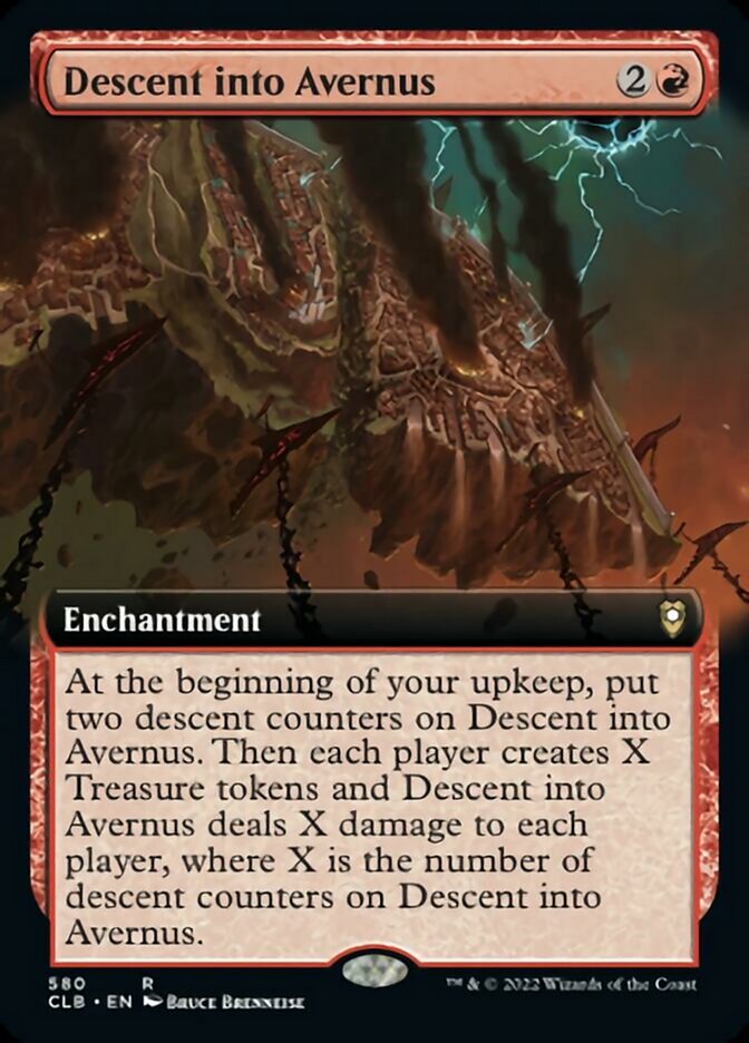 Descent into Avernus (Extended Art) [Commander Legends: Battle for Baldur's Gate] | Gaming Infinity