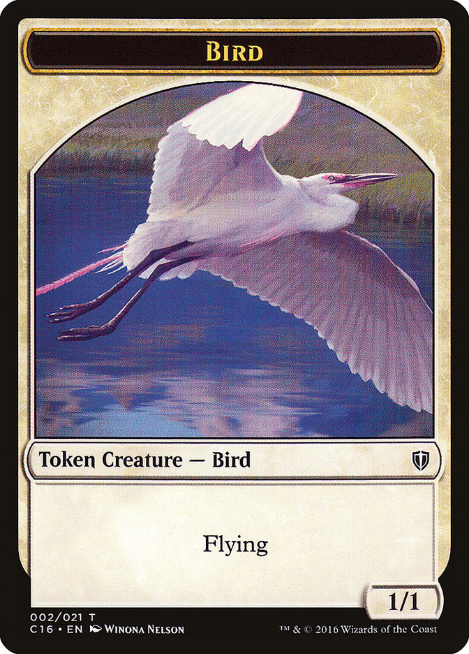 Bird (002/021) [Commander 2016 Tokens] | Gaming Infinity