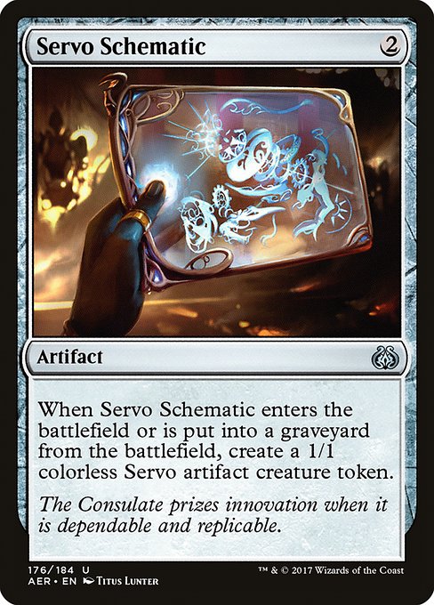 Servo Schematic [Aether Revolt] | Gaming Infinity