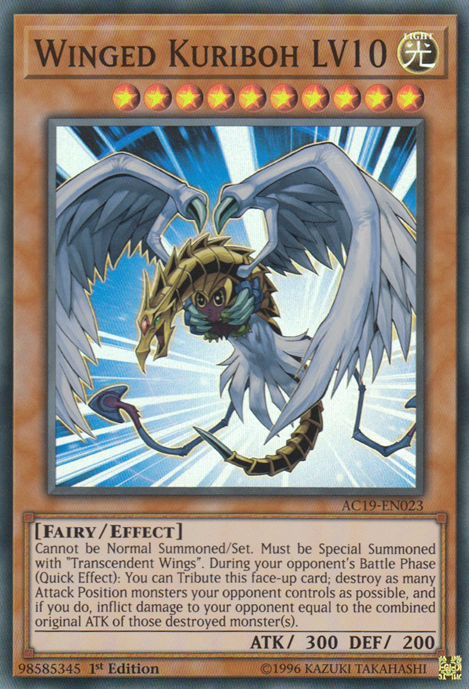 Winged Kuriboh LV10 [AC19-EN023] Super Rare | Gaming Infinity