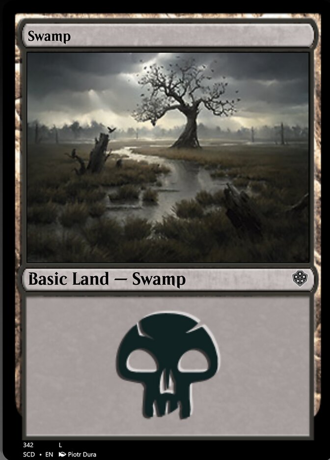 Swamp (342) [Starter Commander Decks] | Gaming Infinity