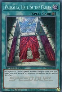 Valhalla, Hall of the Fallen (Secret) [SBCB-EN141] Secret Rare | Gaming Infinity