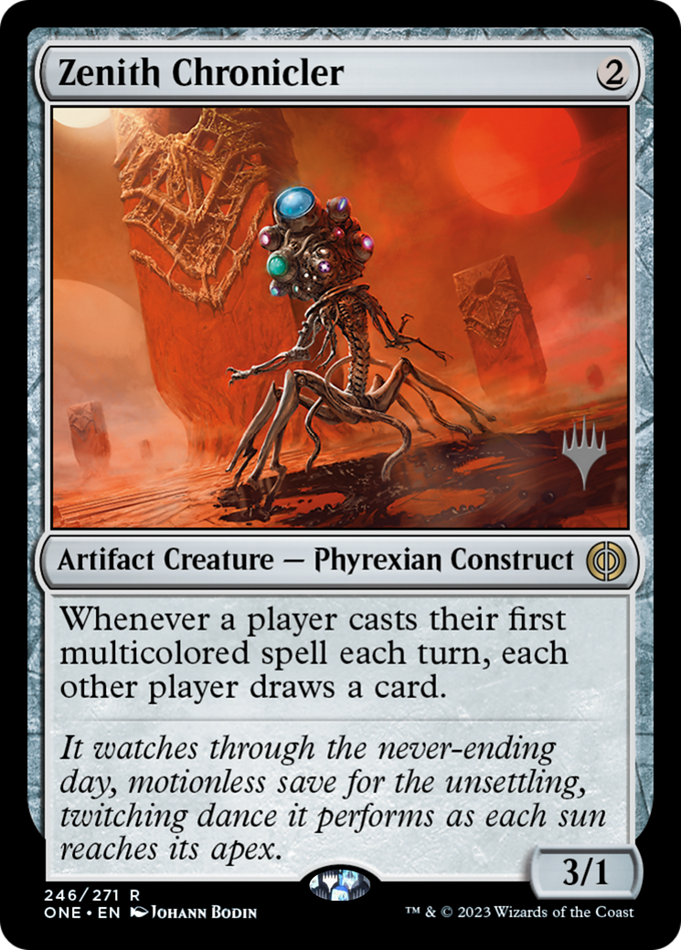 Zenith Chronicler (Promo Pack) [Phyrexia: All Will Be One Promos] | Gaming Infinity