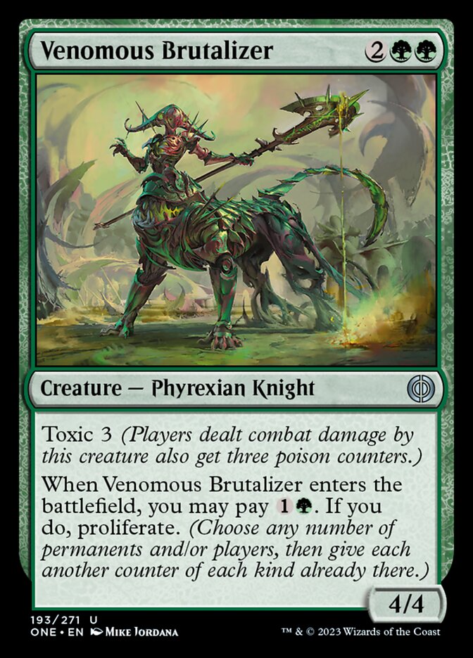 Venomous Brutalizer [Phyrexia: All Will Be One] | Gaming Infinity