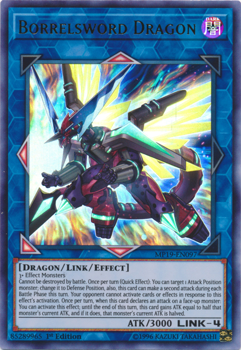 Borrelsword Dragon [MP19-EN097] Ultra Rare | Gaming Infinity