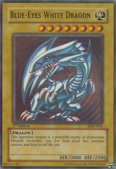 Blue-Eyes White Dragon [SDK-E001] Ultra Rare | Gaming Infinity