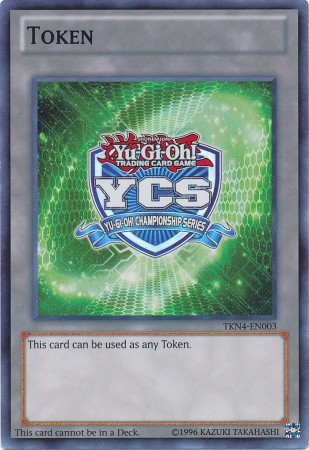 Yu-Gi-Oh Championship Series Token (Green) [TKN4-EN003] Super Rare | Gaming Infinity