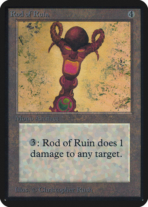Rod of Ruin [Limited Edition Alpha] | Gaming Infinity