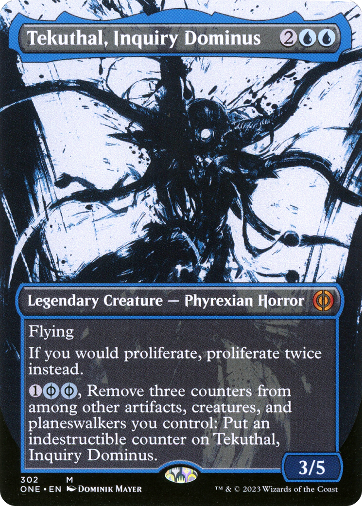 Tekuthal, Inquiry Dominus (Borderless Ichor) [Phyrexia: All Will Be One] | Gaming Infinity