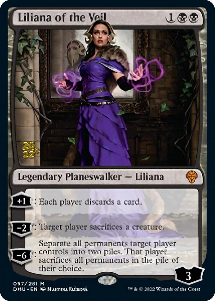 Liliana of the Veil [Dominaria United Prerelease Promos] | Gaming Infinity