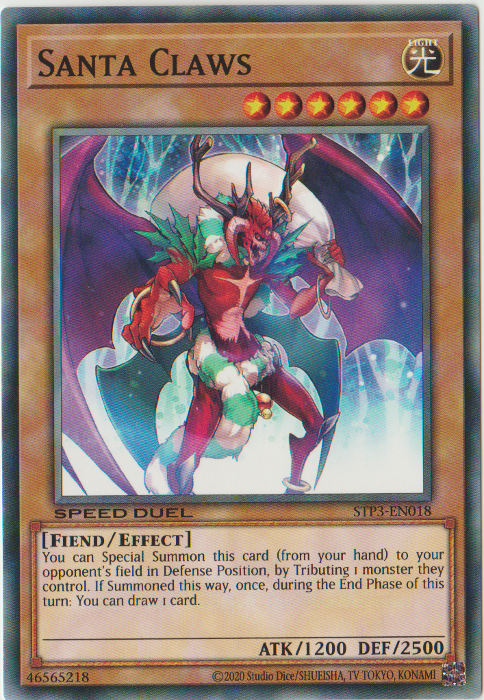 Santa Claws [STP3-EN018] Common | Gaming Infinity