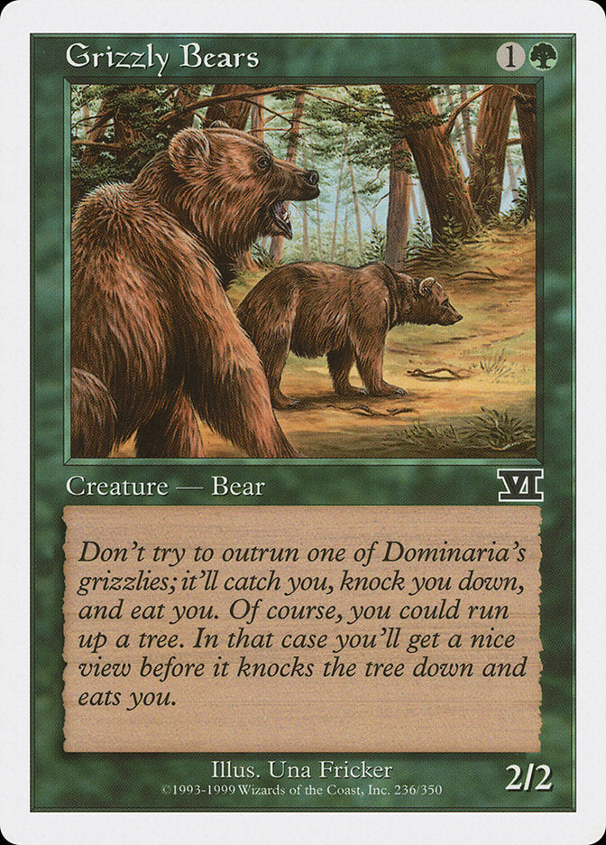 Grizzly Bears [Classic Sixth Edition] | Gaming Infinity