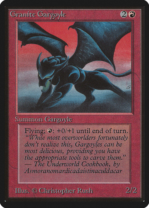 Granite Gargoyle [Limited Edition Beta] | Gaming Infinity