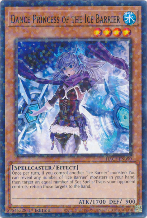 Dance Princess of the Ice Barrier (Duel Terminal) [HAC1-EN050] Common | Gaming Infinity