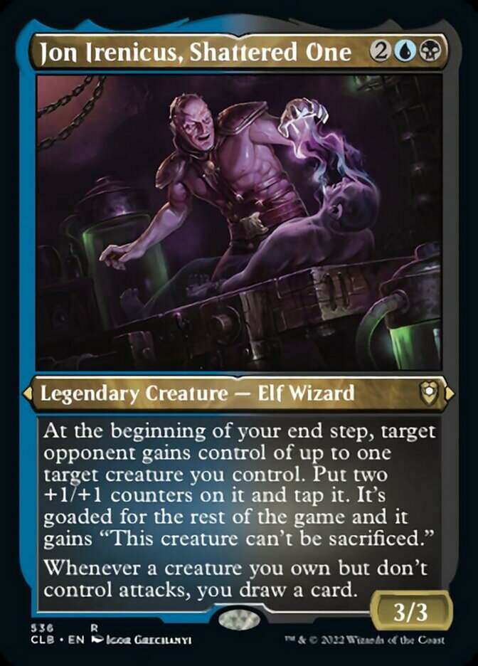 Jon Irenicus, Shattered One (Foil Etched) [Commander Legends: Battle for Baldur's Gate] | Gaming Infinity