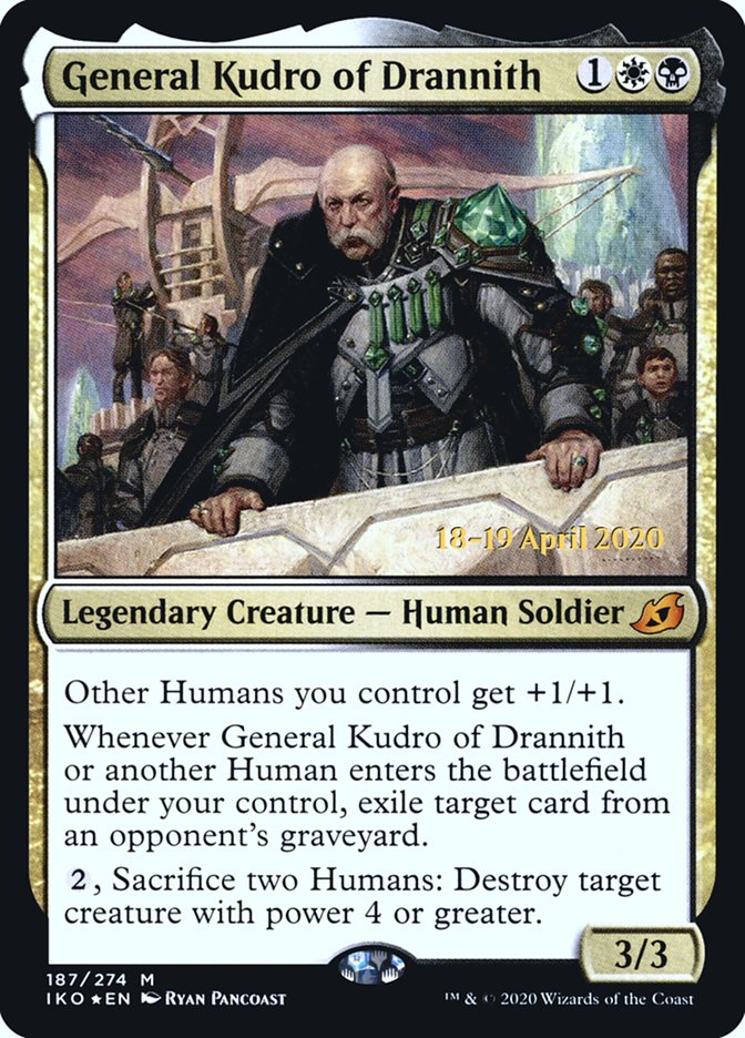 General Kudro of Drannith  [Ikoria: Lair of Behemoths Prerelease Promos] | Gaming Infinity