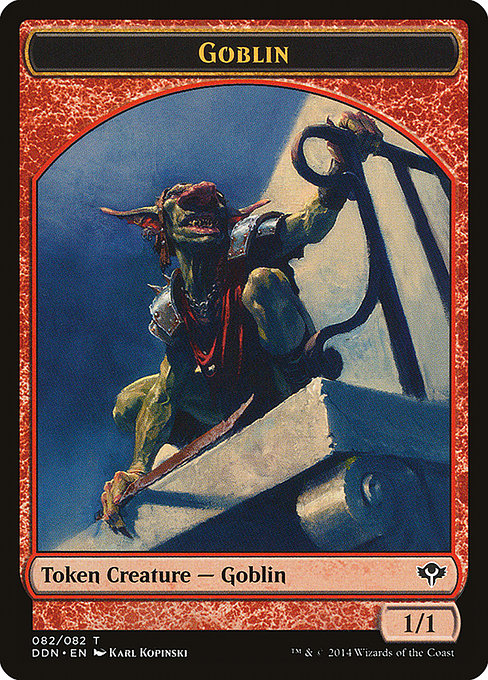 Goblin Token [Duel Decks: Speed vs. Cunning Tokens] | Gaming Infinity