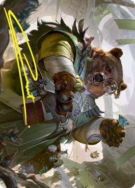 Professor of Zoomancy Art Card (Gold-Stamped Signature) [Strixhaven: School of Mages Art Series] | Gaming Infinity