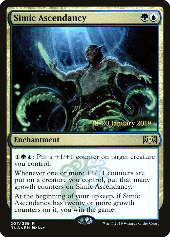 Simic Ascendancy [Ravnica Allegiance Prerelease Promos] | Gaming Infinity