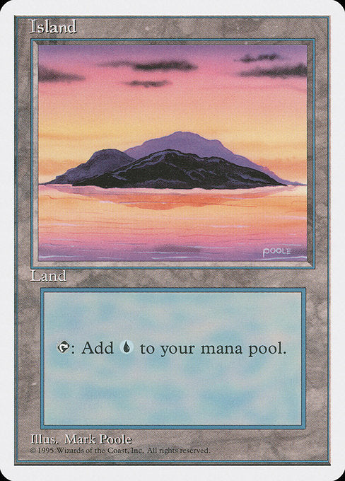 Island (A) [Fourth Edition] | Gaming Infinity