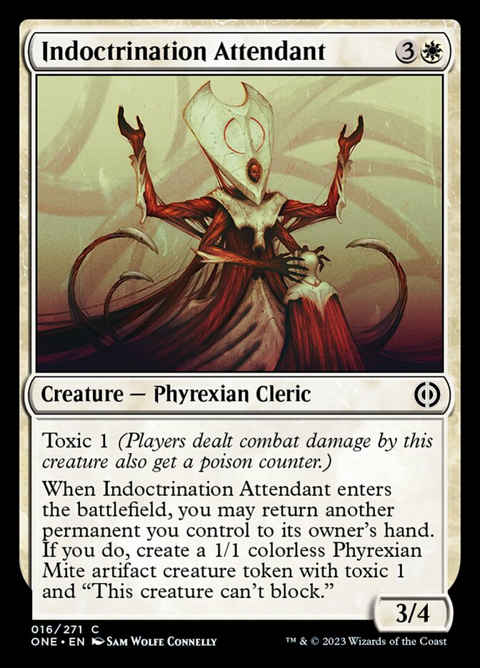 Indoctrination Attendant [Phyrexia: All Will Be One] | Gaming Infinity