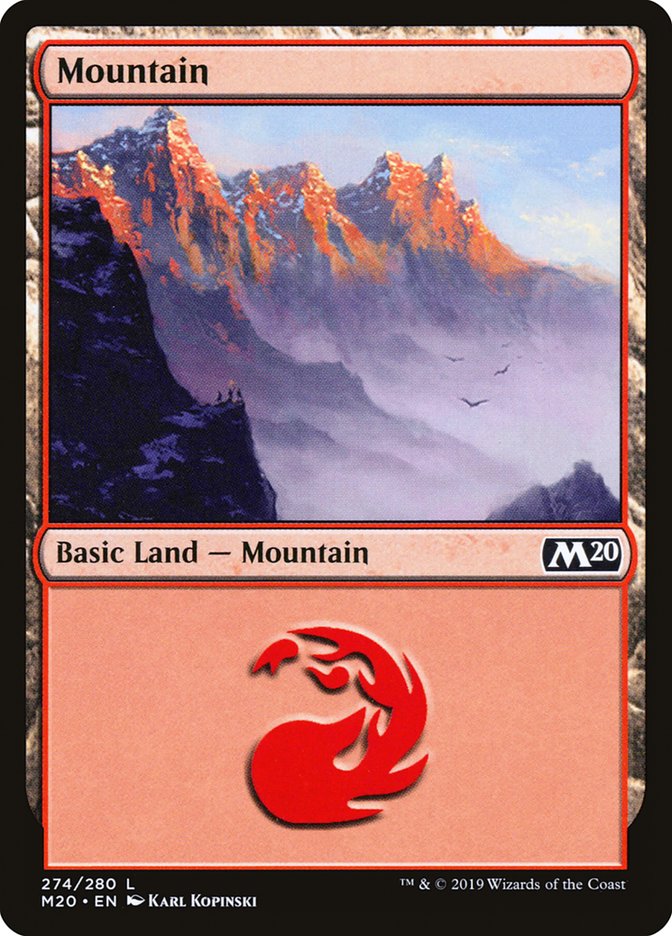 Mountain (#274) [Core Set 2020] | Gaming Infinity