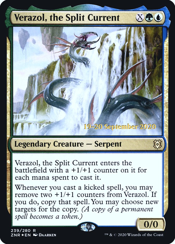 Verazol, the Split Current  [Zendikar Rising Prerelease Promos] | Gaming Infinity