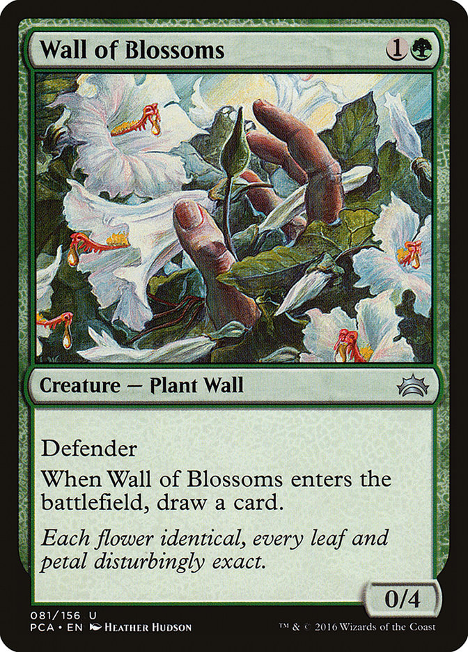 Wall of Blossoms [Planechase Anthology] | Gaming Infinity